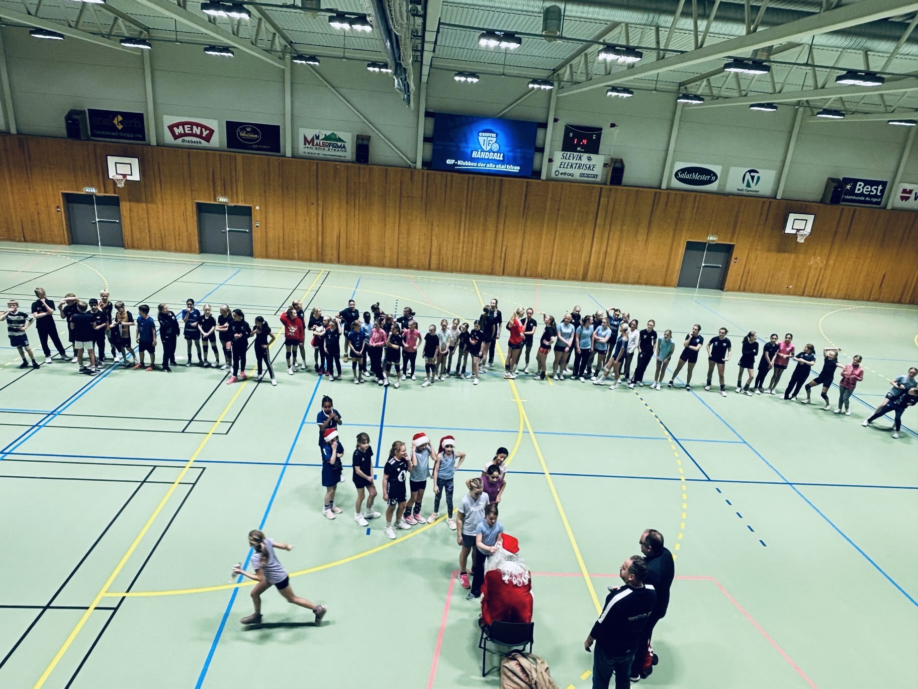Julegrøtavslutning på håndballavdelingen
