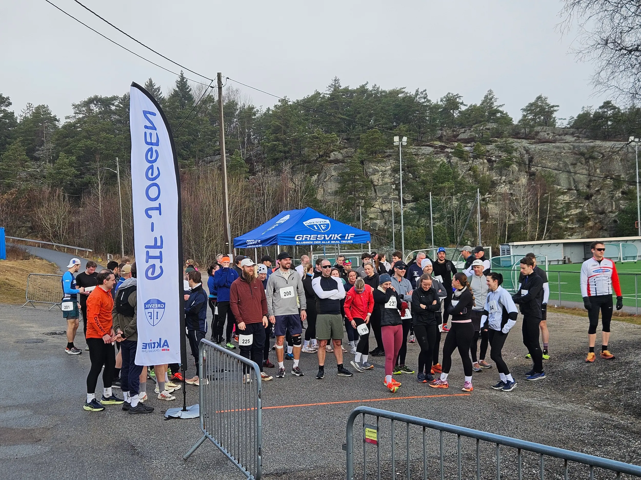 Suksess for den første utgaven av Backyard Ultra Gressvikmarka