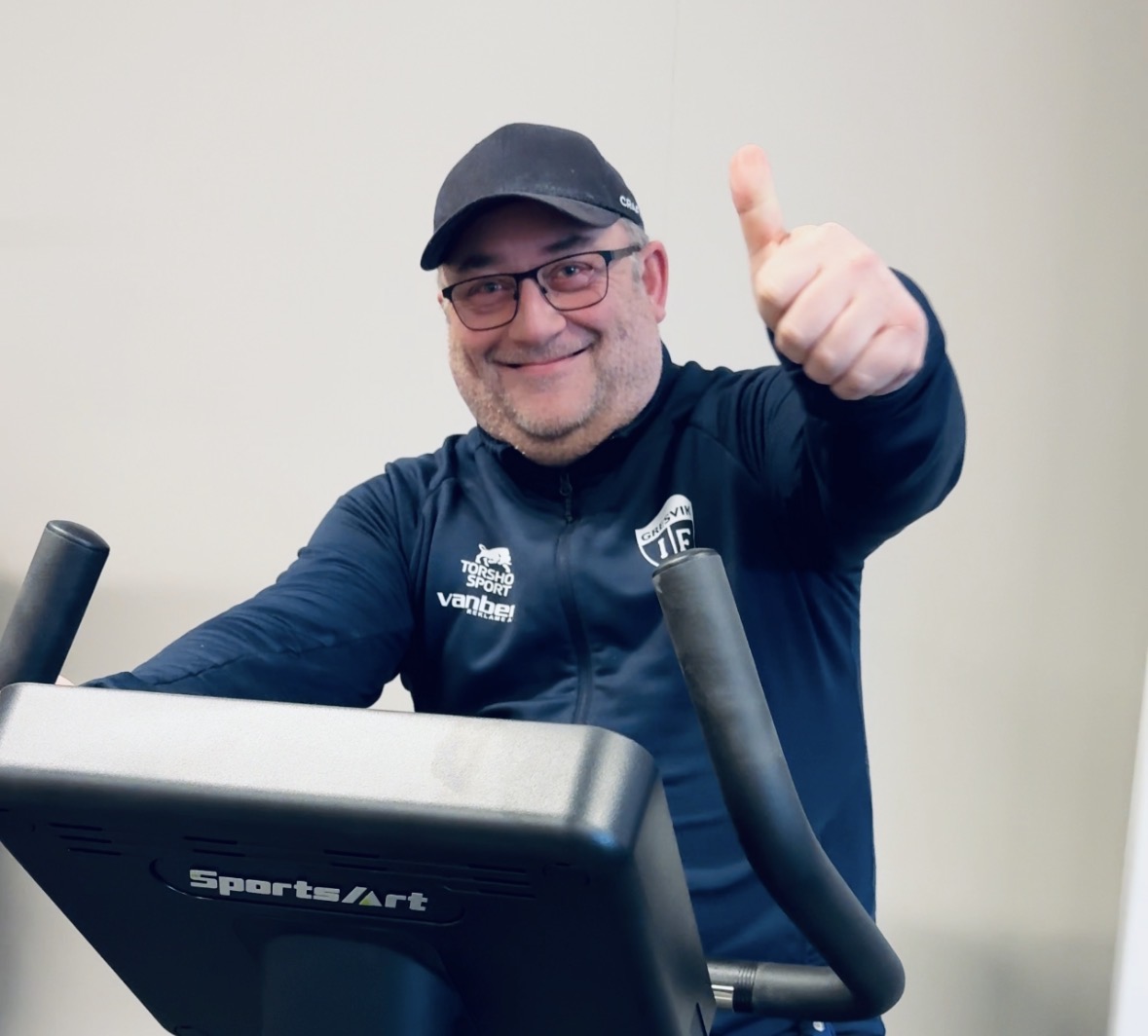 Tommel opp for GIF-Gym som på kort tid har fått mange nye medlemmer
