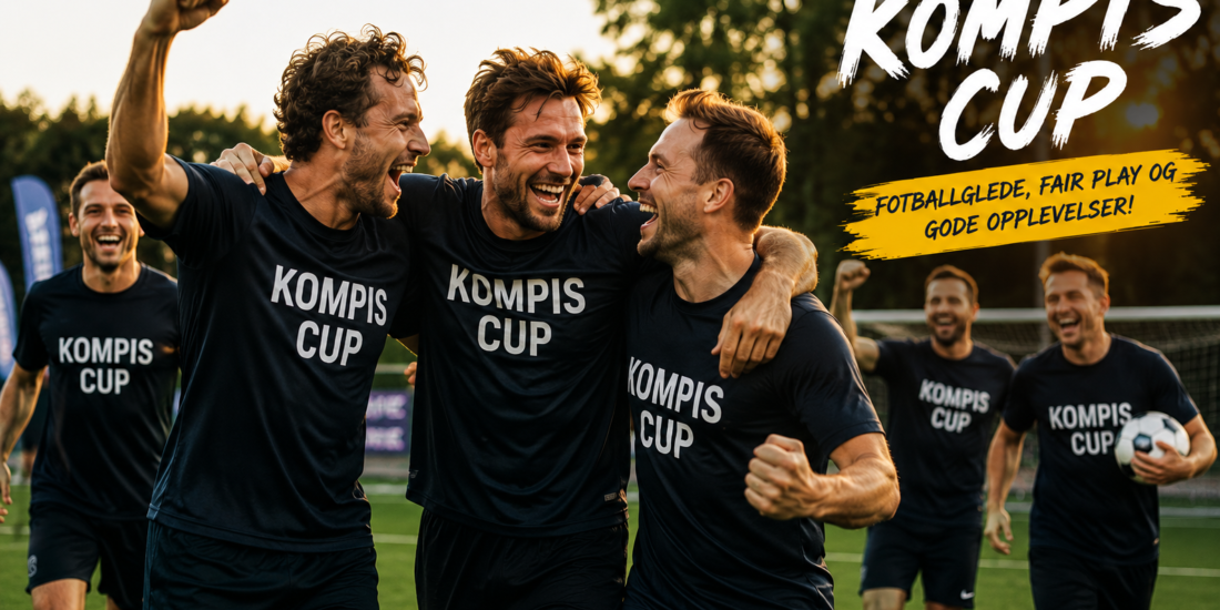 Kompis Cup 2026 - fotball med kompiser