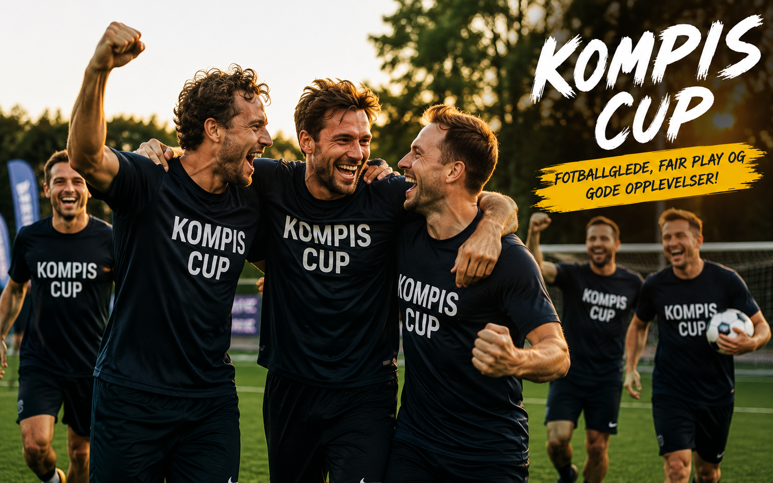 Kompis Cup 2026 - fotball med kompiser
