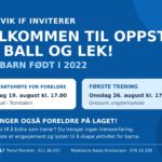 Velkommen til ball og lek for 2022-kullet